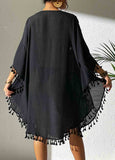 Tassels Lace Vacation Cover Up