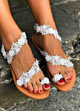 Flower Decorative Summer Sandals