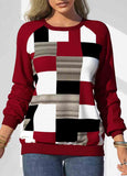 Ombre Tie Dye Print  Sweatshirt