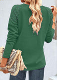 Lace Long Sleeve T Shirt