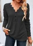 Lace Long Sleeve T Shirt