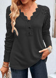 Lace Long Sleeve T Shirt