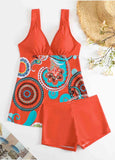 Floral Printed  Tankini Set