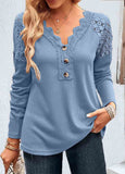 Lace Long Sleeve T Shirt