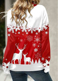 Christmas Print Sweatshirt