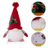 Red Christmas Santa Claus Bell Doll