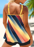 Circular Ring  Dazzle Colorful Tankini Top