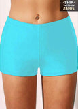 Mid Waist Swimsuit Shorts