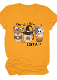 Halloween Print T-shirt