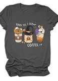 Halloween Print T-shirt