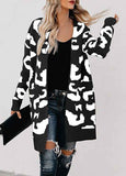 Double Pocket Leopard Cardigan