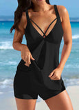 Cross Strap   Tankini Set