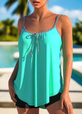 Bowknot Spaghetti  Tummy Tankini  Top