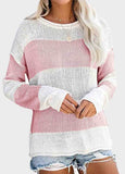 Striped Long Sleeve Sweater