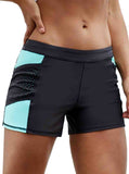 Contrast Mesh Beach Swim Trunk