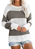 Striped Long Sleeve Sweater