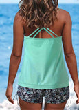 Solid Tankini Set