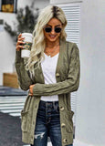 Button Pocket Knit Cardigan