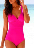 Cross Backless One Piece Swimsuit