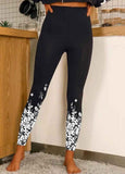 Shift Cotton-Blend Floral High Stretch Leggings