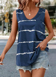 Pocket Striped Tank Top