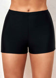 Mid Waist Swimsuit Shorts