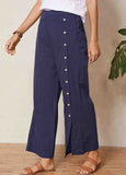 NEW! High Waist Button Detail Pocket Pants