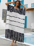 Boho Off Shoulder Sunscreen Cover Ups