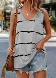 Pocket Striped Tank Top