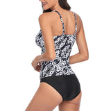 Polyester Animal Print One-piece Swimwear - soofoom.com