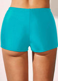 Mid Waist Swimsuit Shorts