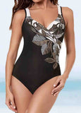 Floral Print One-piece Swimwear