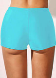 Mid Waist Swimsuit Shorts