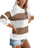 Striped Long Sleeve Sweater