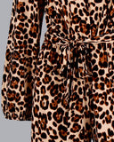 Leopard  Wide Leg Jumpsuit