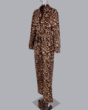 Leopard  Wide Leg Jumpsuit